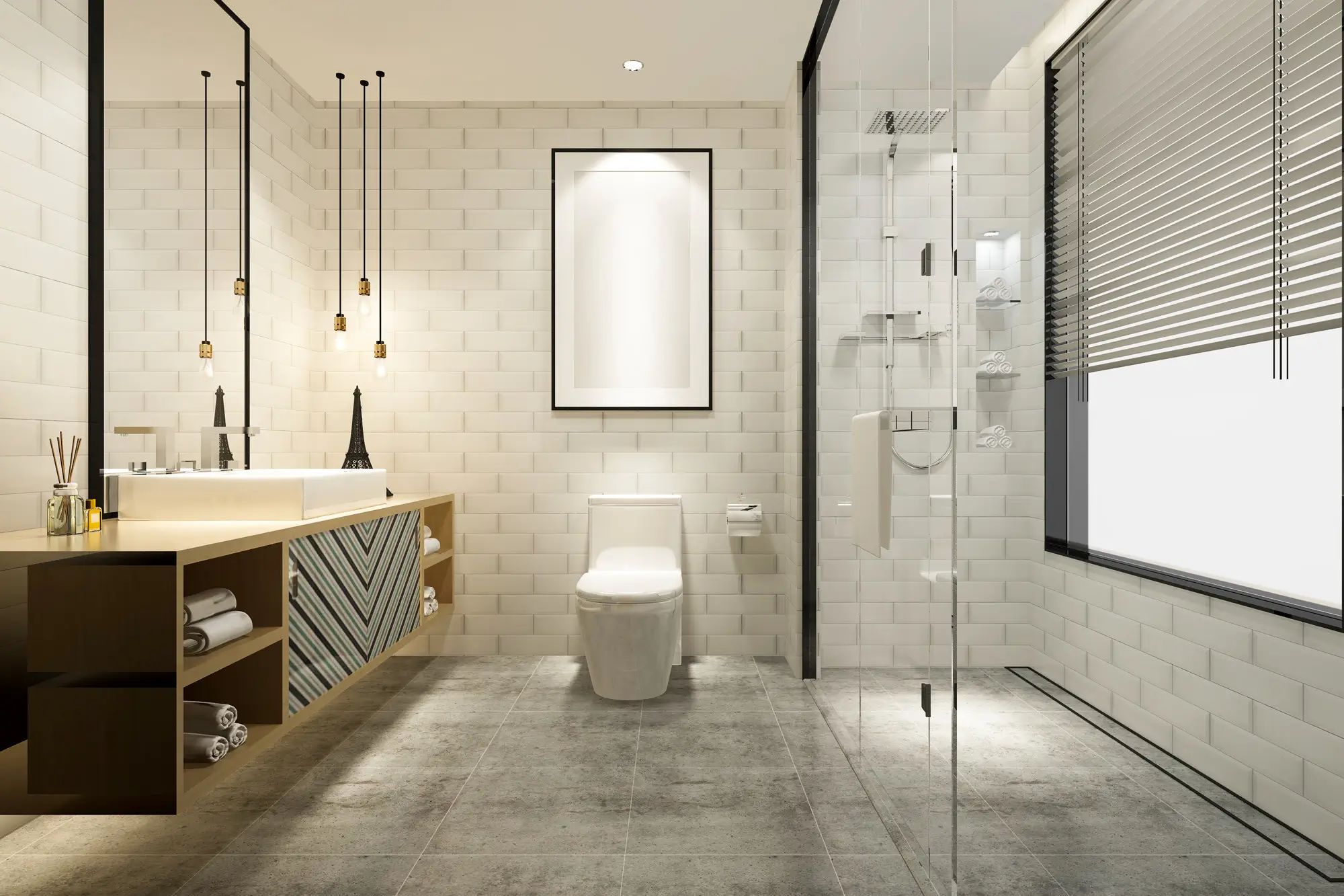 luxury modern bathroom Design