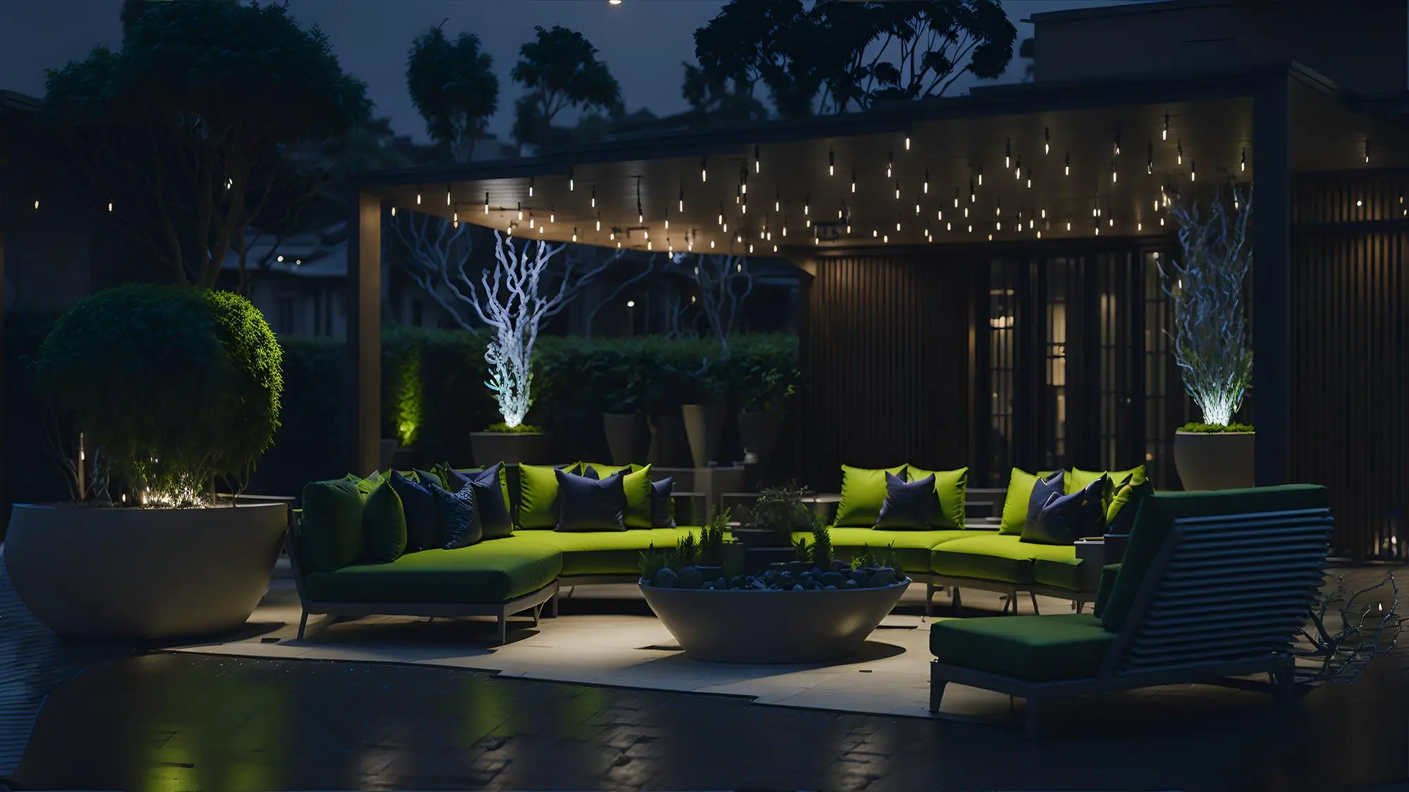 Night Lights for backyard