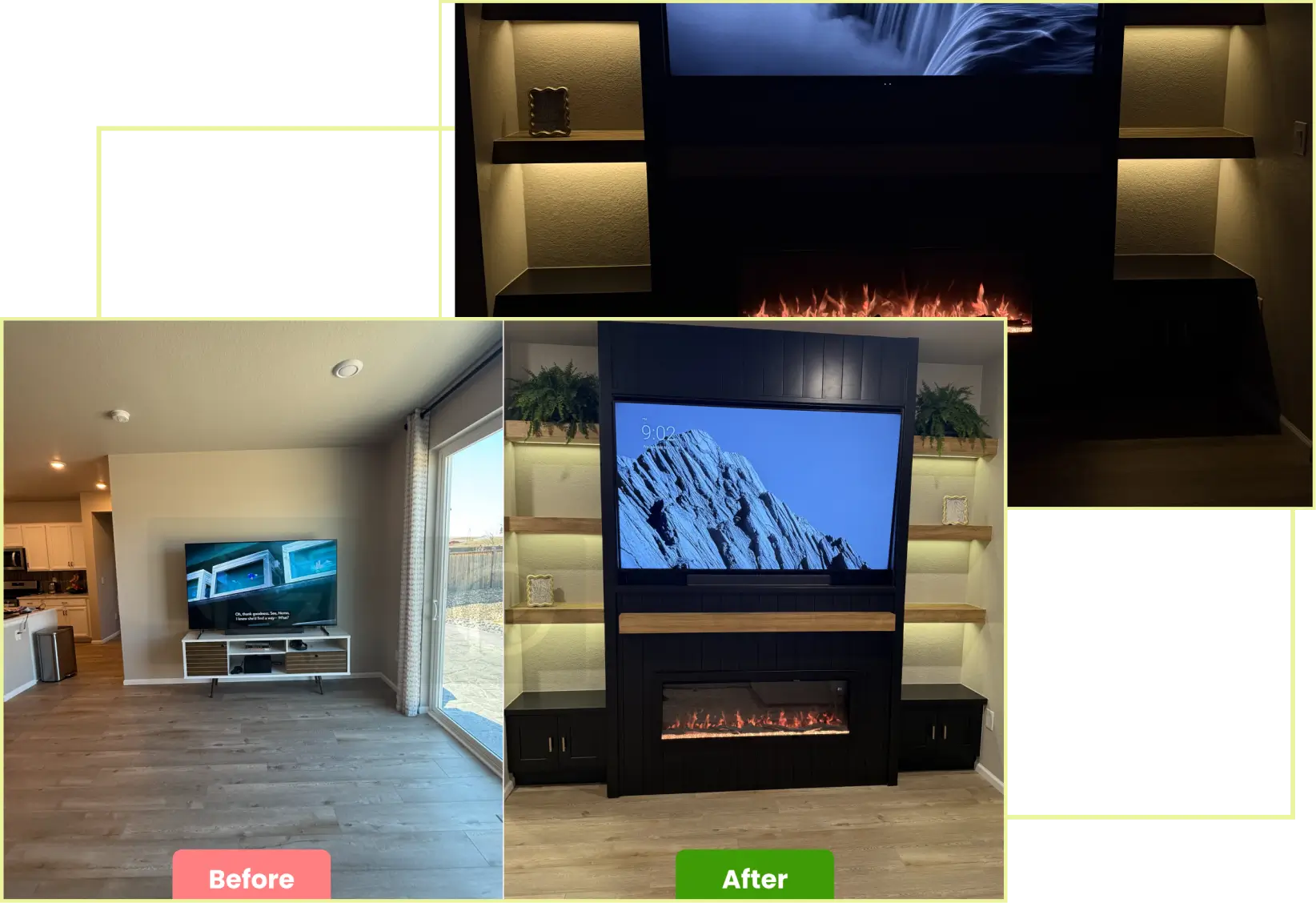 Fireplace design and build colorado