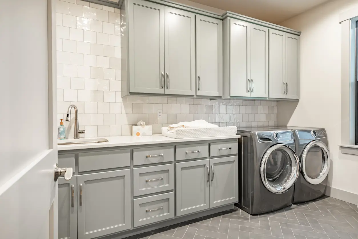 Custom Laundry room Remodel Colorado