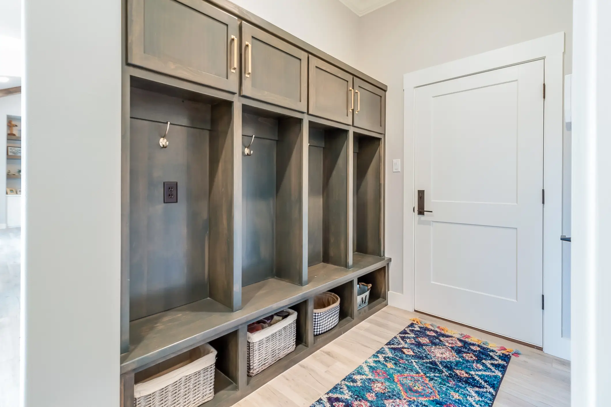 Mudroom design and remodel