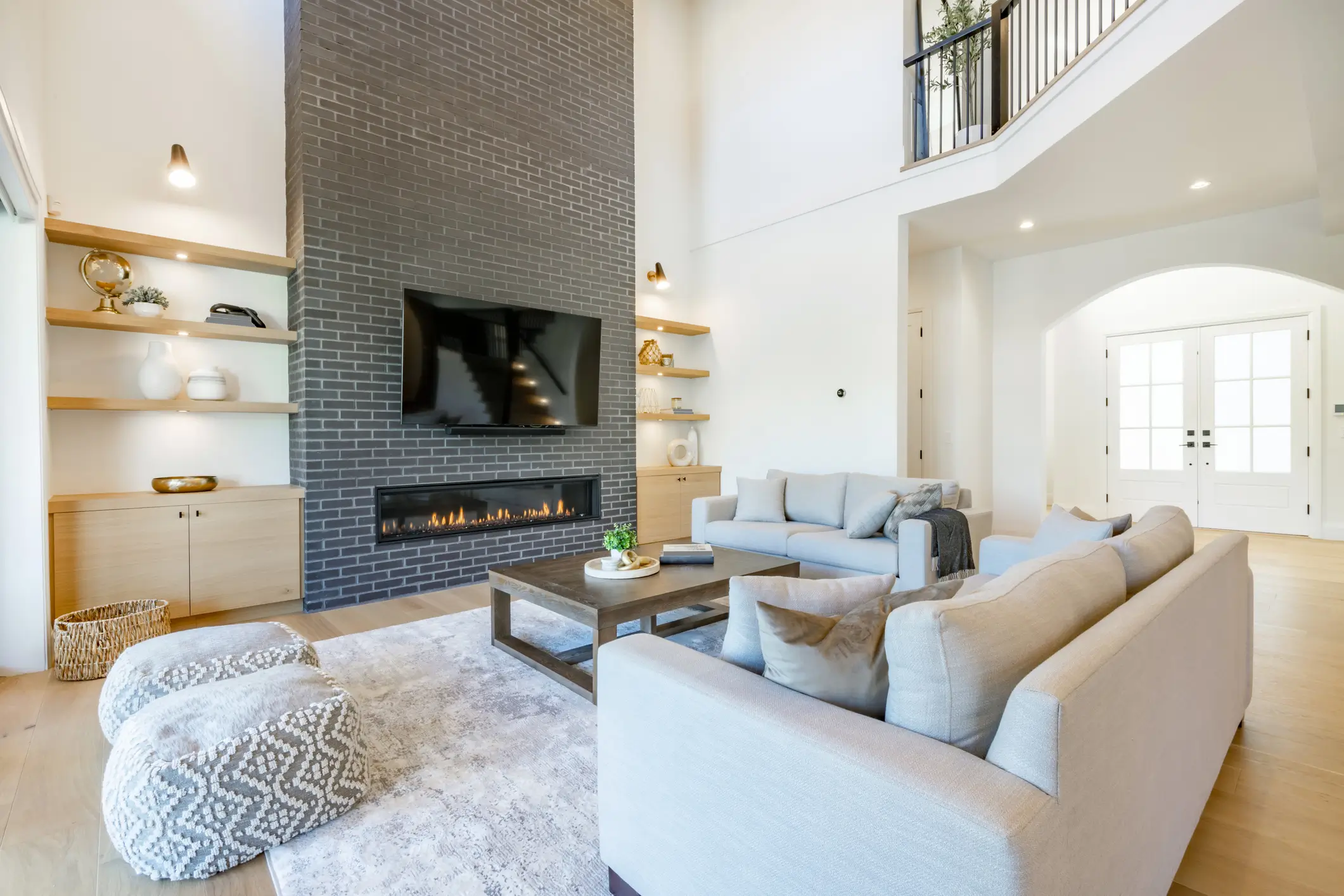 designed fireplace gator home remodel